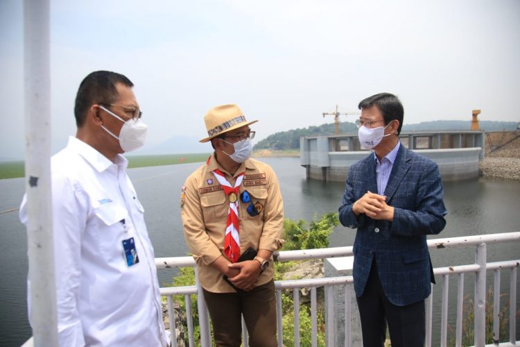 Kunjungan Minister of Oceans and Fisheries Republic of South Korea ke Waduk Jatiluhur
