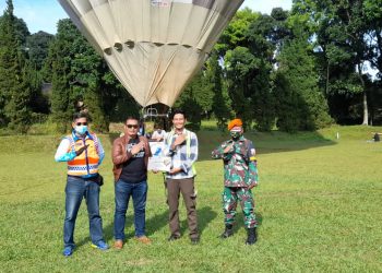 Tinjau Kegiatan Cabang Olahraga Hot Air Ballon