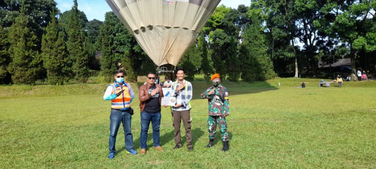 Tinjau Kegiatan Cabang Olahraga Hot Air Ballon