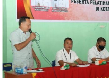 Dinas PMD/K Kota Gunungsitoli Laksanakan Pelatihan Penyusunan Profil Desa Di Kecamatan Gunungsitoli Barat
