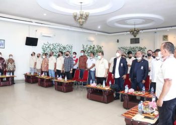 Sekda Kota Gunungsitoli Hadiri Acara Pelatikan Pengurus KONI Kota Gunungsitoli