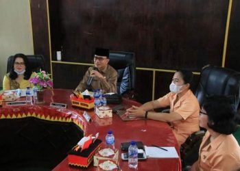 Sekda Nias Barat Buka Secara Resmi Sosialisasi Kelembagaan DWP