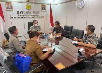 Wakil Bupati Nias Barat Temui Dirjen Prasarana Dan Sarana Pertanian