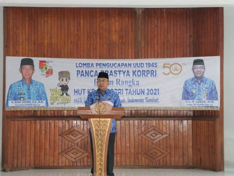 Peringati HUT Korpri ke – 50, Lampura Adakan Kegiatan Bakti Sosial