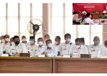 Bupati Nias Barat Mengikuti Rapat Pemberdayaan Ekonomi Masyarakat Dan Pelayanan Publik: Dipimpin Wapres