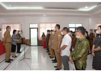 Walikota Gunungsitoli Hadiri Pelantikan Panitia Perayaan Natal Oikumene Tahun 2021