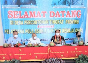 Pemkot Gunungsitoli Terima Kunjungan Tim Evaluasi Lomba Desa Pelaksana PAAR dan UP2K-PKK Tingkat Provinsi Sumatera Utara
