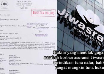 Kerugian Capai 31 Miliar, 18 Nasabah Seret Asuransi Jiwasraya bersama 6 Lembaga Lainnya ke PN Jakarta Pusat