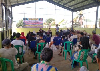 Karang Taruna Tunas Rahaja Kelurahaan Nagri Tengah Gelar Pelatihan Pengolahan Kulit Ikan Air Tawar Menjadi Kerajinan Tangan