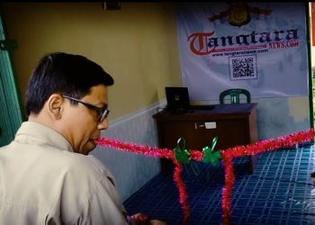 Peresmian Kantor Redaksi TangtaraNews oleh Agus Nana Affandi SH.MH