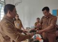 Beberapa Pejabat Di Kesbangpol Kab.Nias Barat Lakukan Serahterima Jabatan