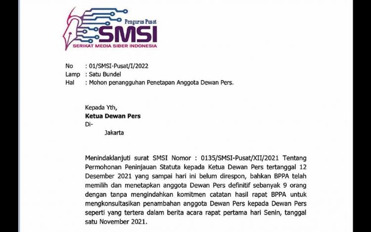 Hot News! Dewan Pers Tuai Perlawanan terkait Pemilihan Pengurus Baru