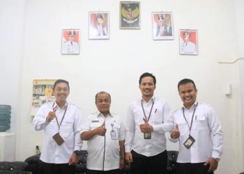BPS Nias Berkoordinasi Dengan Diskominfo Kab. Nias Barat