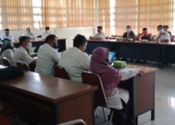 TUJUANNYA SI BELA MASYARAKAT BERUJUNG AROGANSI DI GEDUNG SEKETARIAT SEKDA LEBAK