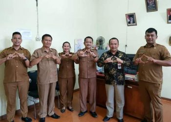 Kadis TARSIP Kabupaten Nias Barat Kunker Ke Pemkot Gunungsitoli