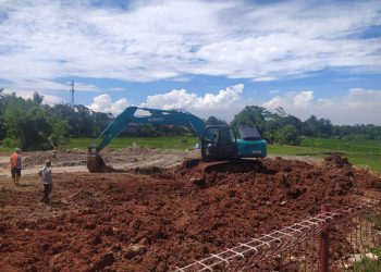 Proyek Pengerjaan Pemadatan di Desa Karya Mekar Oleh PT AMB, Diduga Tidak Memiliki AMDAL