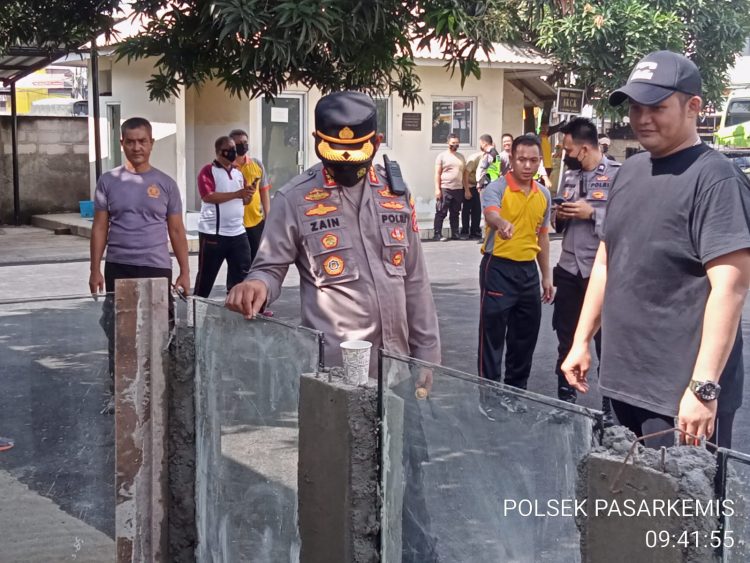 Kunjungan Kerja Kapolresta Tangerang Ke Polsek Pasar Kemis