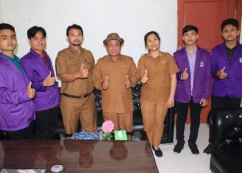Kadis Diskominfo Nias Barat Sambut Baik Mahasiswa Politeknik Negeri Medan