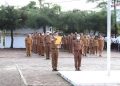Wabup Nias Barat Bertindak Sebagai Pembina Upacara Pagi Senin