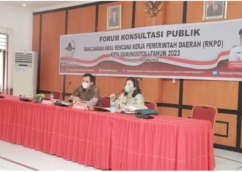 Pemko Gunungsitoli Laksanakan Forum Konsultasi Publik Rancangan Awal RKPD TA 2023