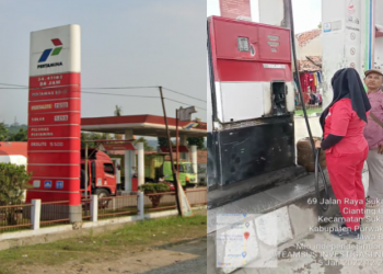 Diduga Layani Pembelian Solar Subsidi Memakai Jerigen, SPBU Cilalawi Langgar Peraturan Pertamina