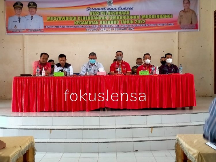 Musrenbang Kecamatan Hiliduho Kabupaten Nias Dihadiri Oleh Sekda