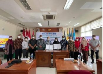 Wakil Bupati Nias Barat Saksikan Penandatanganan Perjanjian Kerja Sama Dengan UT Medan