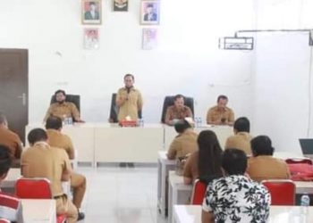 Kadis Pendidikan Nias Barat Laksanakan Sosialisasi Pelayanan Universitas Terbuka (UT)