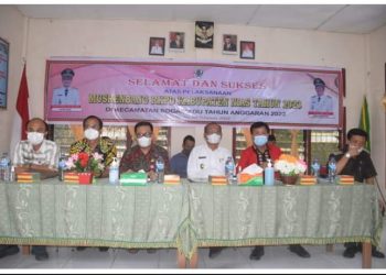 Wabub Nias Buka Pelaksanaan Musrenbang RKPD 2023 Tingkat Kecamatan Sogaeadu