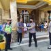 Polres Nias melaksanakan Patroli dan Pengamanan Kegiatan Ibadah di Gereja-Gereja