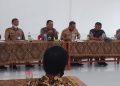 Camat Idanogawo Laksanakan Rapat Pembahasan Penanganan Bencana Banjir Dan Longsor Di Desa Laowo Hilimbaruzo