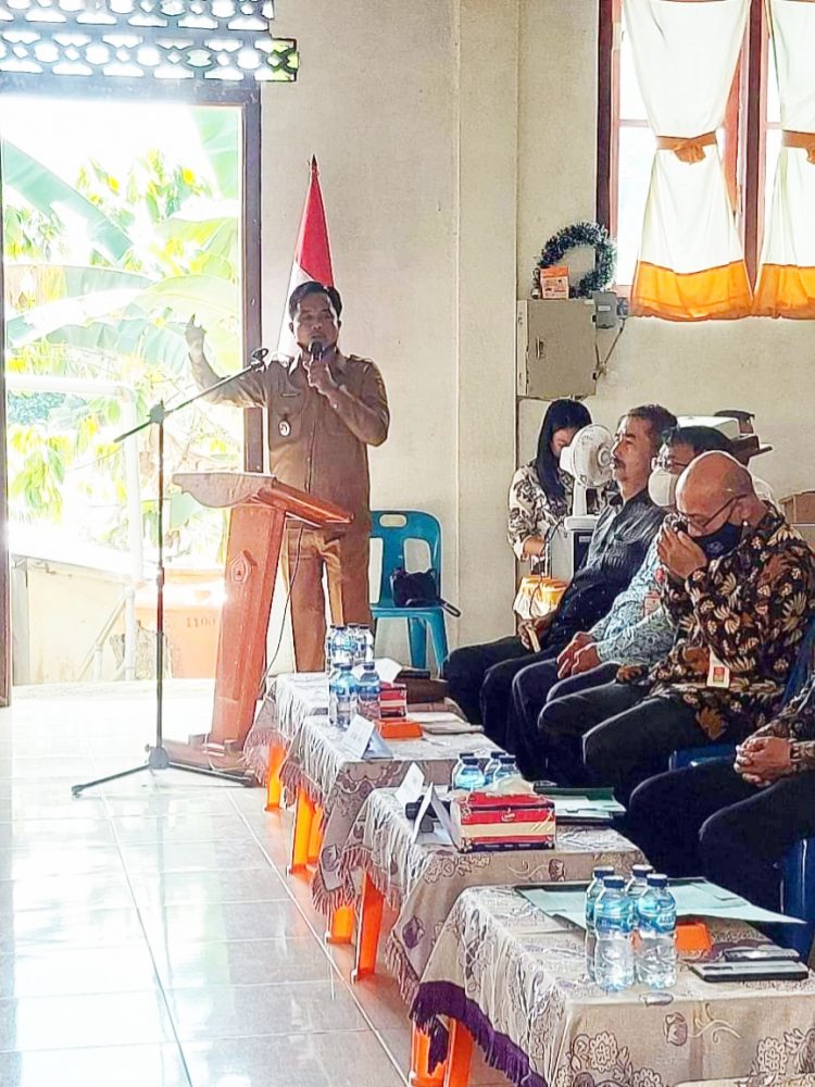 Camat Expos Sejarah Mandehe Utara Pada Musrenbang RKPD Tahun 2023