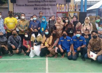 Karang Taruna Cimone Hadiri Launching TBM dan Apresiasi Langkah Penggagas”