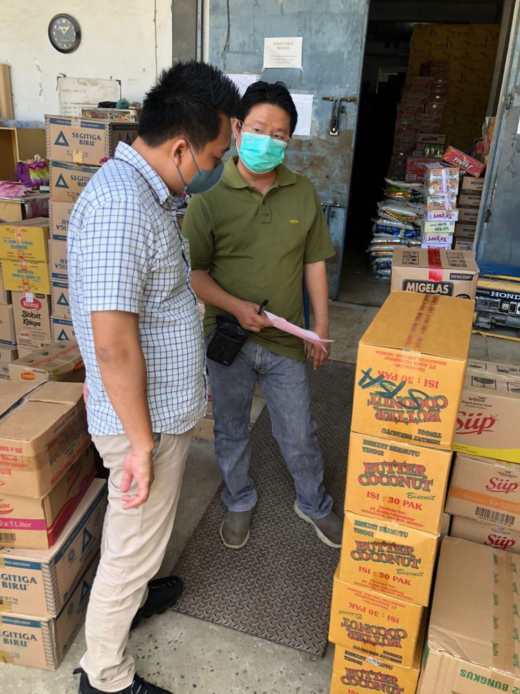 Akibat kelangkaan minyak goreng, Polres Lampung Utara Turunkan Tim Pemantau Lapangan