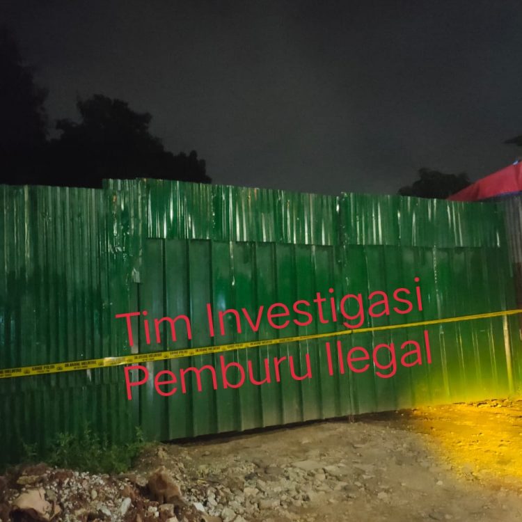 Polres Metro Bekasi Kota Segel Gudang Penimbun Solar Ilegal