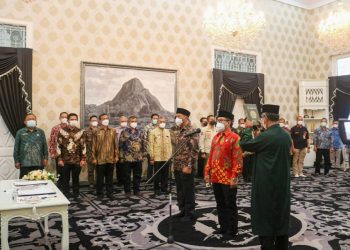 Bupati Purwakarta Lantik Kepala Diskominfo dan Disnakertrans