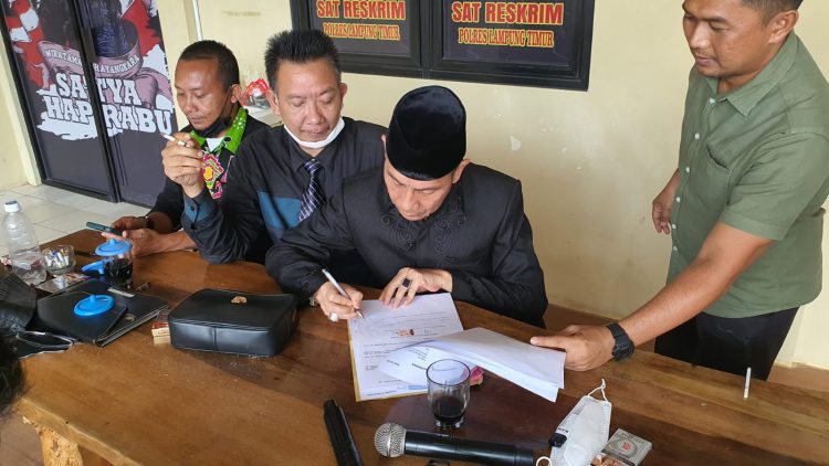 Selesaikan Secara Restorative Justice, Polres Lampung Timur Mendapat Apresiasi Dari Keluarga Besar PPWI