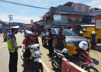 Hari Terakhir Pelaksanaan Ops Keselamatan Toba 2022, Sat Lantas Polres Nias Lakukan Pratroli