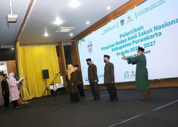 Bupati Kukuhkan Pimpinan Baznas Purwakarta