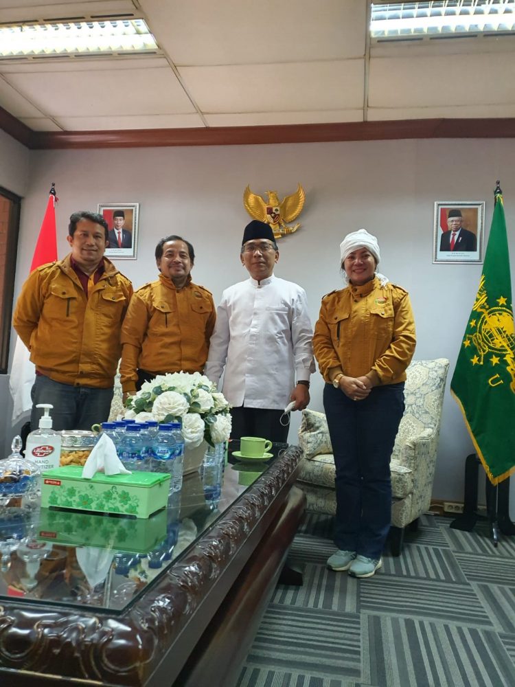 Ketua Umum PBNU, Gus Yahya Bertemu PP Pewarna Indonesia: NU Sudah terbukti Komitmennya Dalam Menjaga Budaya Bangsa