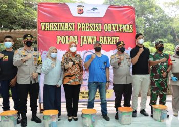 Monitoring Capaian Vaksinasi Presisi, Kapolda Jabar Kunjungi Purwakarta