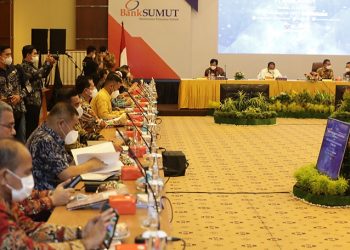 Sekda Nias Ikuti RUPS Tahunan Dan RUPS-LB PT. Bank Sumut