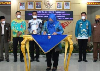 Mewakili Bupati Budi Utomo Asisten III Membuka Musrenbang RKPD TA 2023