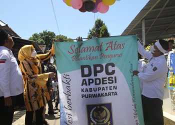 Pengurus DPC APDESI Purwakarta Dikukuhkan