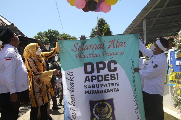 Pengurus DPC APDESI Purwakarta Dikukuhkan