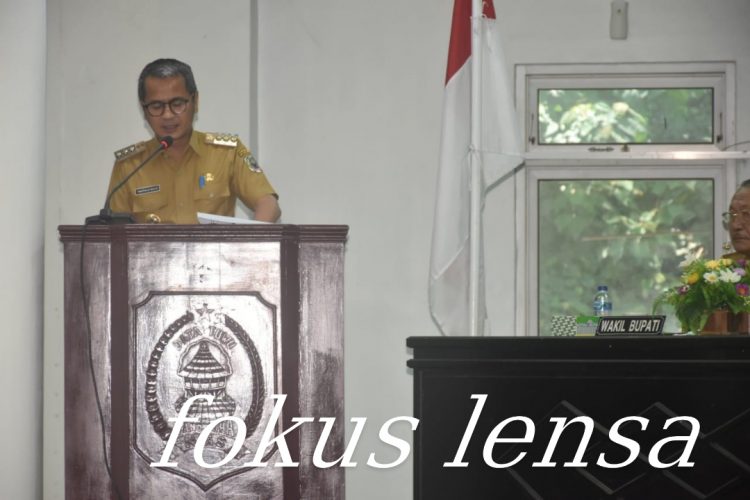 BUPATI NIAS SAMPAIKAN NOTA PENGANTAR LKPJ AKHIR TAHUN ANGGARAN 2021