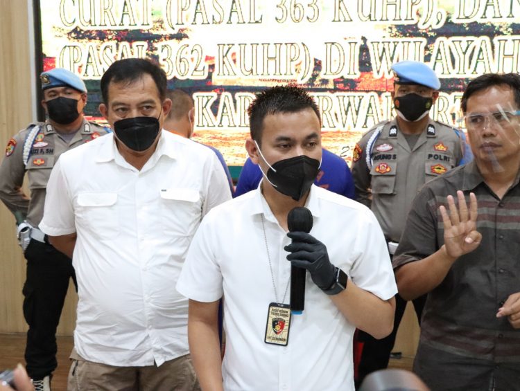 Satuan Reserse Dan Kriminal Polres Purwakarta Ringkus 2 Pelaku Pencurian