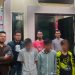 TIGA PEMUDA DIRINGGUS POLSEK CIMARGA AKIBAT EDARKAN UANG PALSU