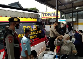 Lindungi Masyarakat, Polres Purwakarta Terus Gencar Buka Gerai Vaksinasi