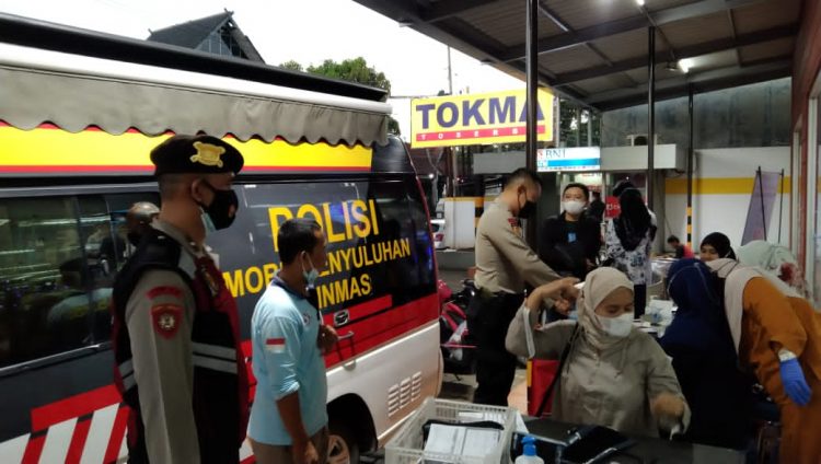 Lindungi Masyarakat, Polres Purwakarta Terus Gencar Buka Gerai Vaksinasi